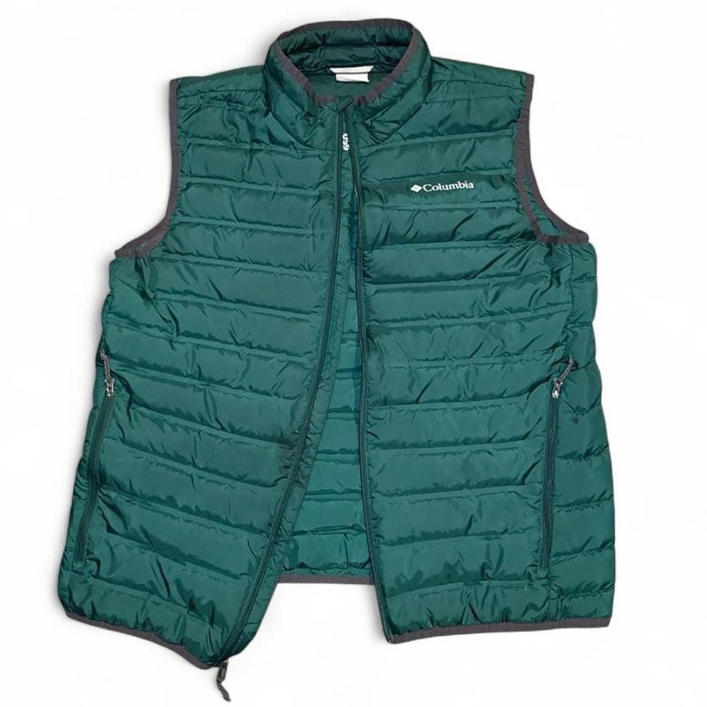 Columbia Men’s Forest Green Quilted Vest